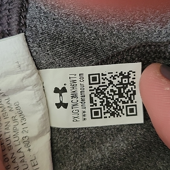 Under Armor, Women's Medium, Grey, Athletic, Shortly Shorts - Picture 5 of 6